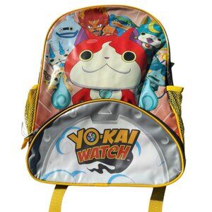 Yo-Kai Watch Kids Backpack With Adjustable Straps & Fun Cartoon Print